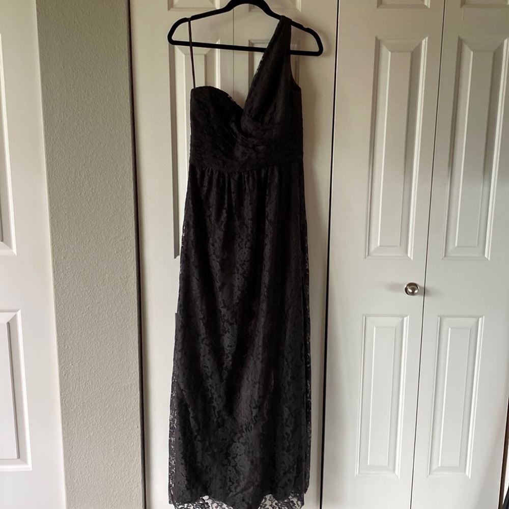 One Shoulder Lace Dress